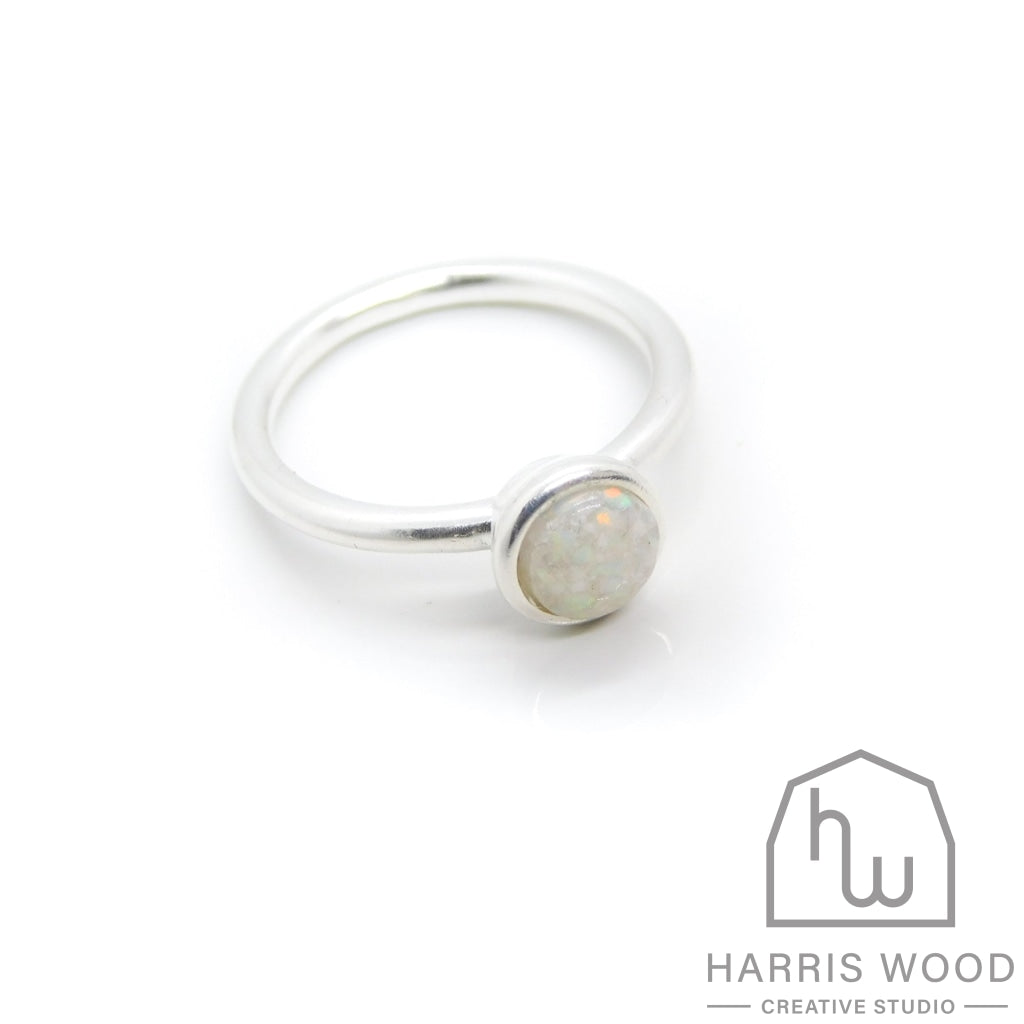 Ayla Solitaire Ring - Harris Wood Creative Studio