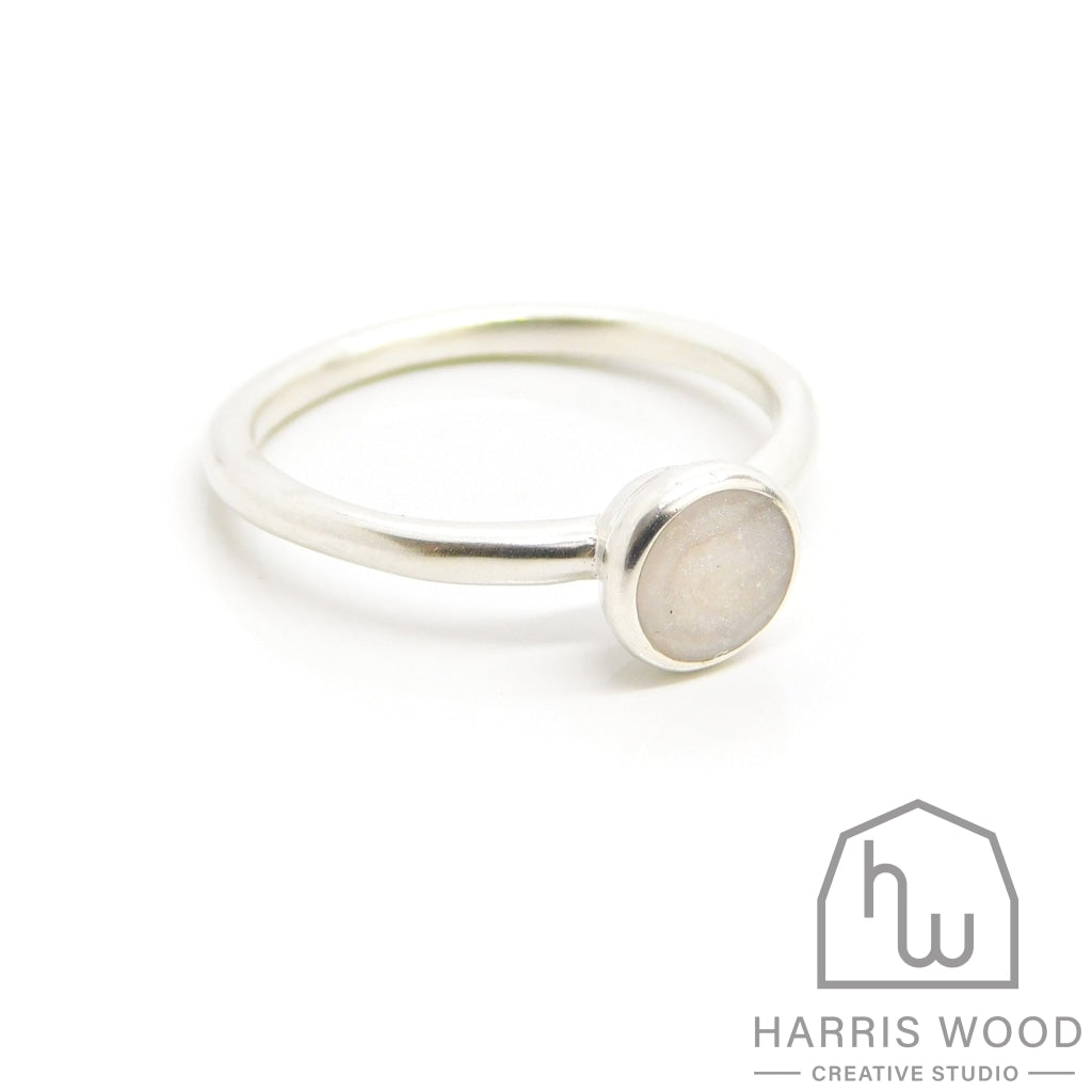 Ayla Solitaire Ring - Harris Wood Creative Studio