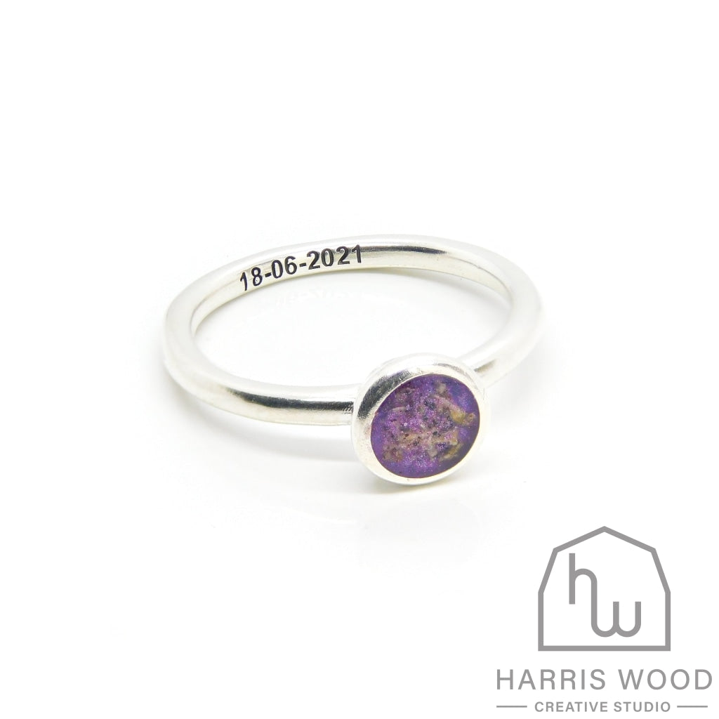 Ayla Solitaire Ring - Harris Wood Creative Studio