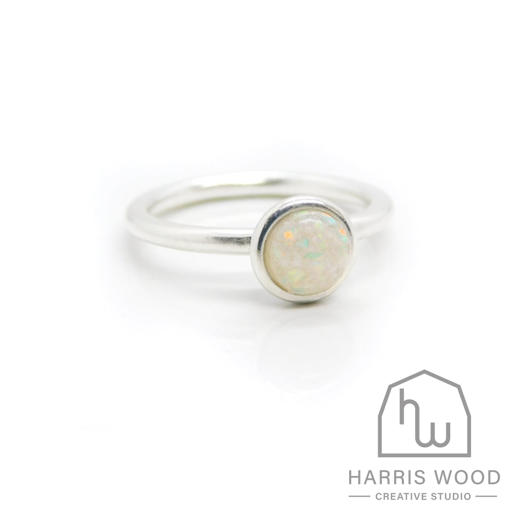 Ayla Solitaire Ring - Harris Wood Creative Studio