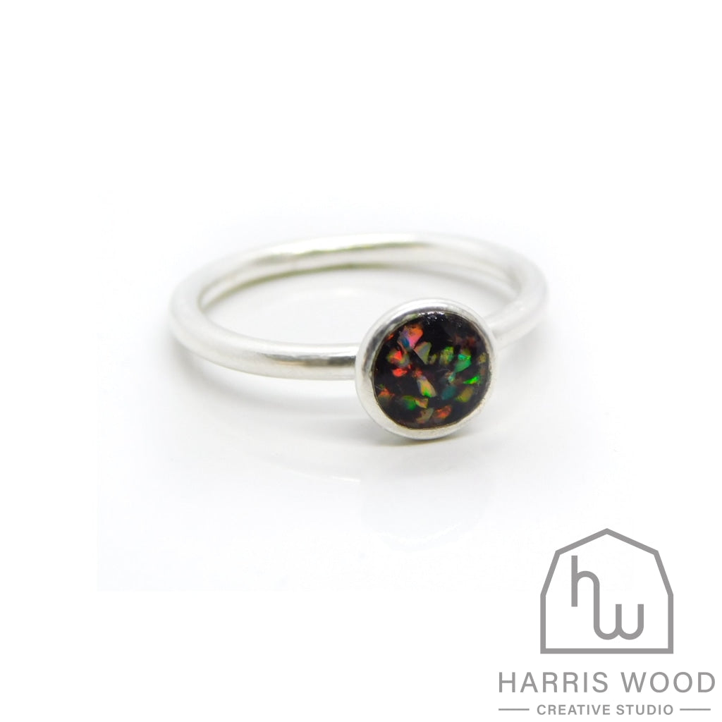 Ayla Solitaire Ring - Harris Wood Creative Studio