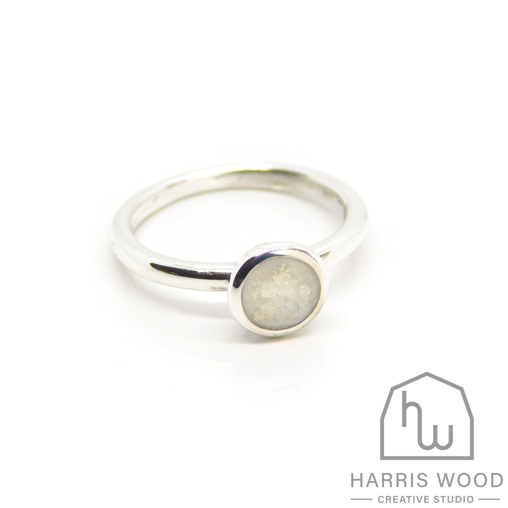 Ayla Solitaire Ring - Harris Wood Creative Studio
