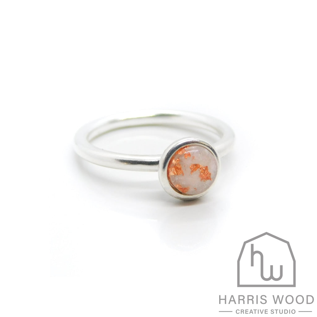Ayla Solitaire Ring - Harris Wood Creative Studio