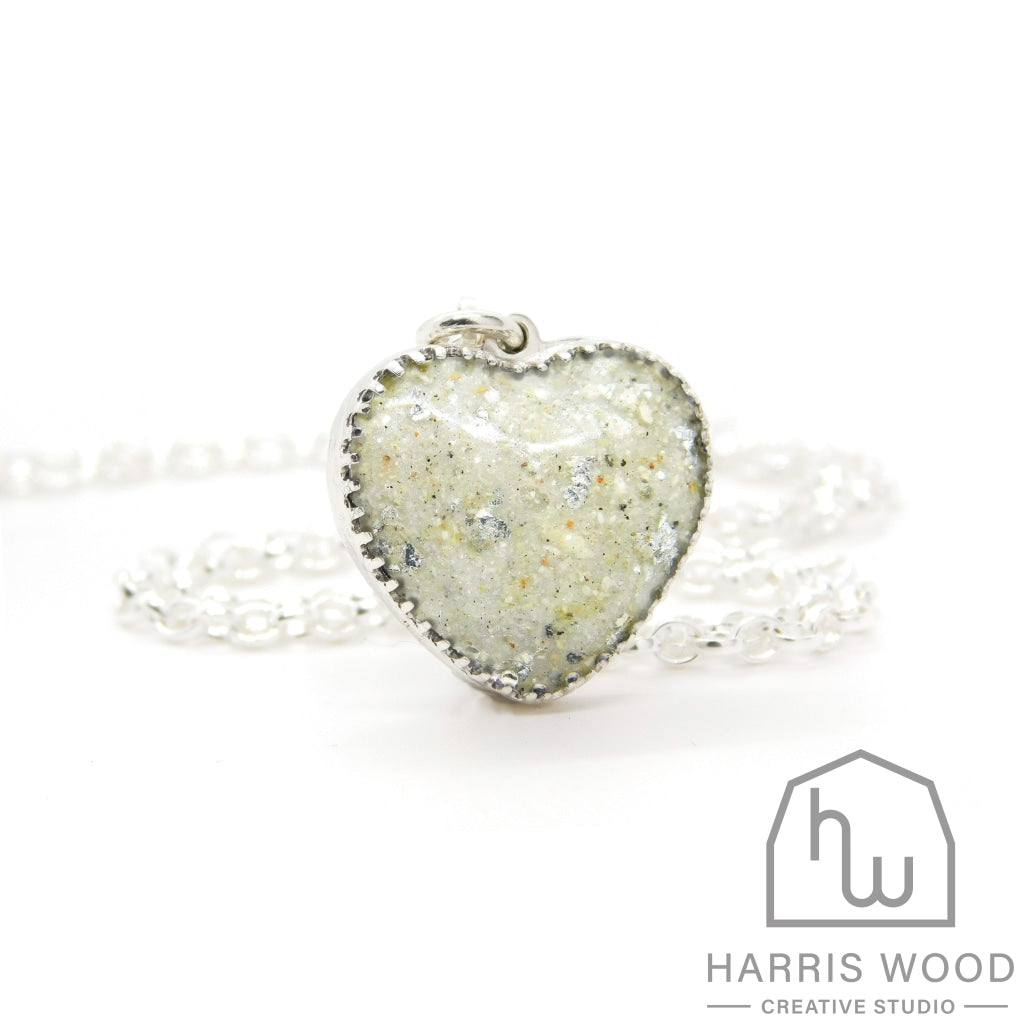 Crown Heart Pendants - Harris Wood Creative Studio