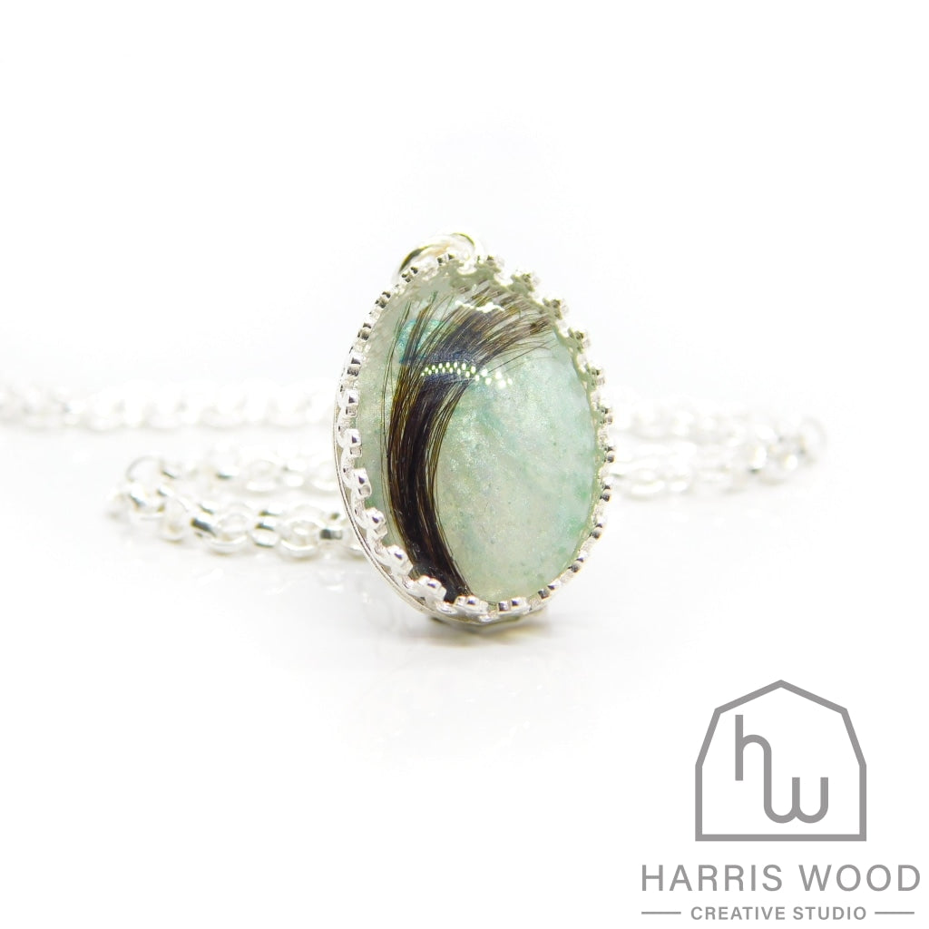 Crown Oval Pendants - Harris Wood Creative Studio