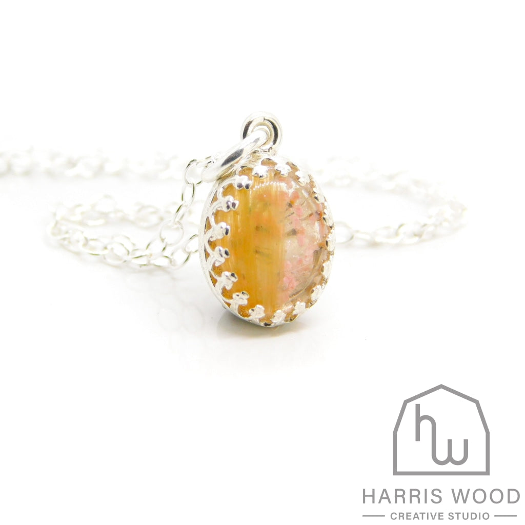 Crown Oval Pendants - Harris Wood Creative Studio