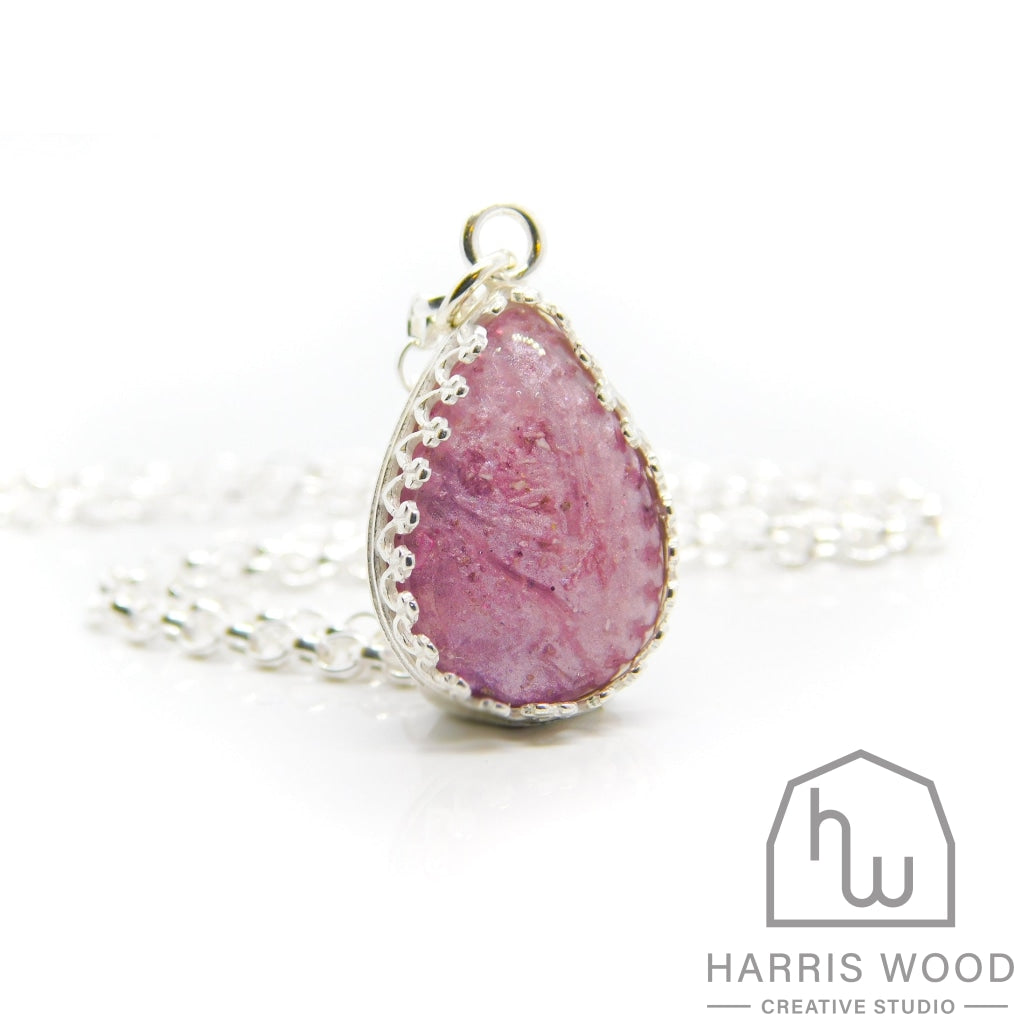 Crown Teardrop Pendants - Harris Wood Creative Studio