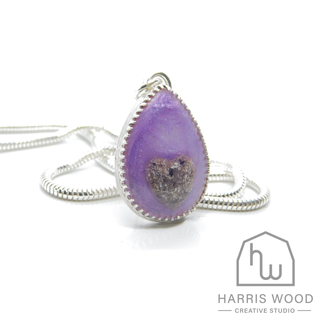 Crown Teardrop Pendants - Harris Wood Creative Studio