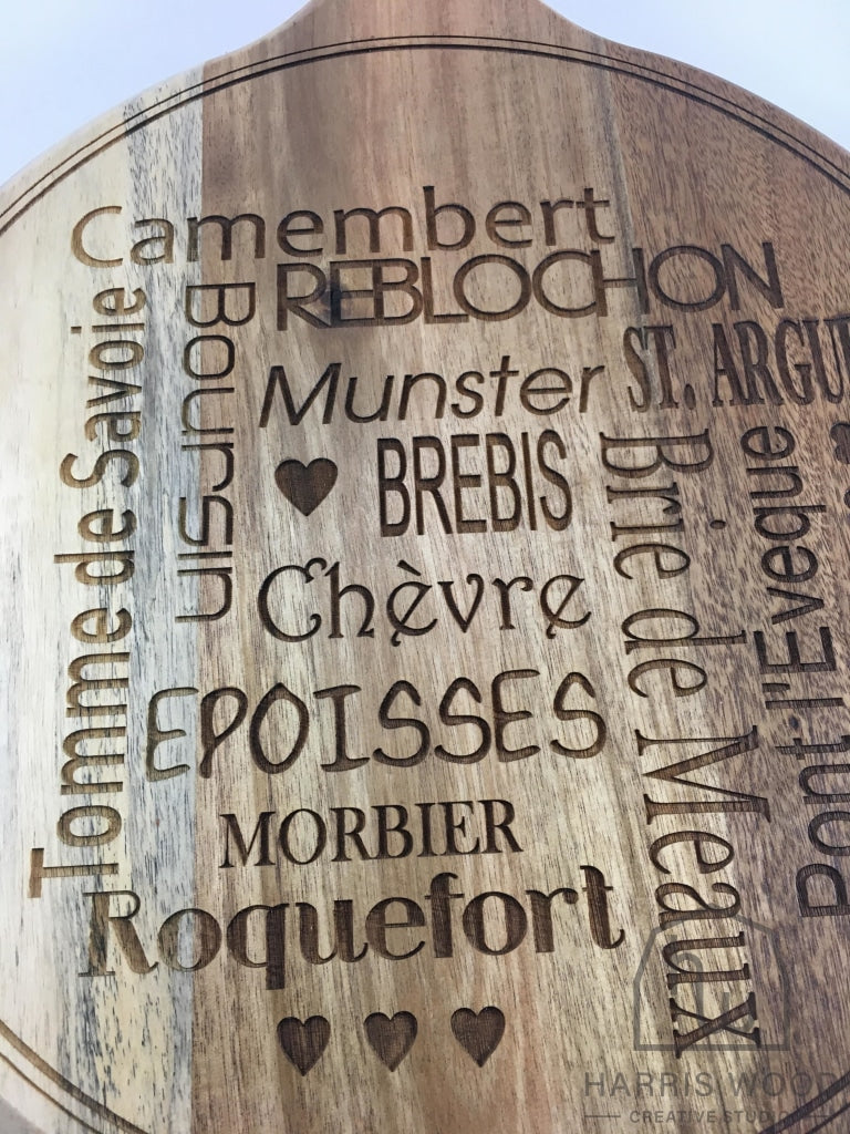 French Cheese Design - Harris Wood Creative Studio