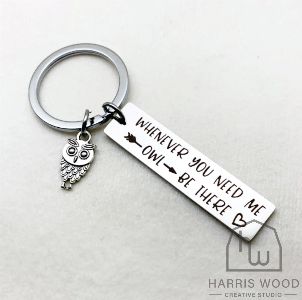 Owl Keytag