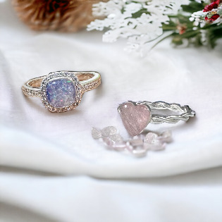 solid silver rings