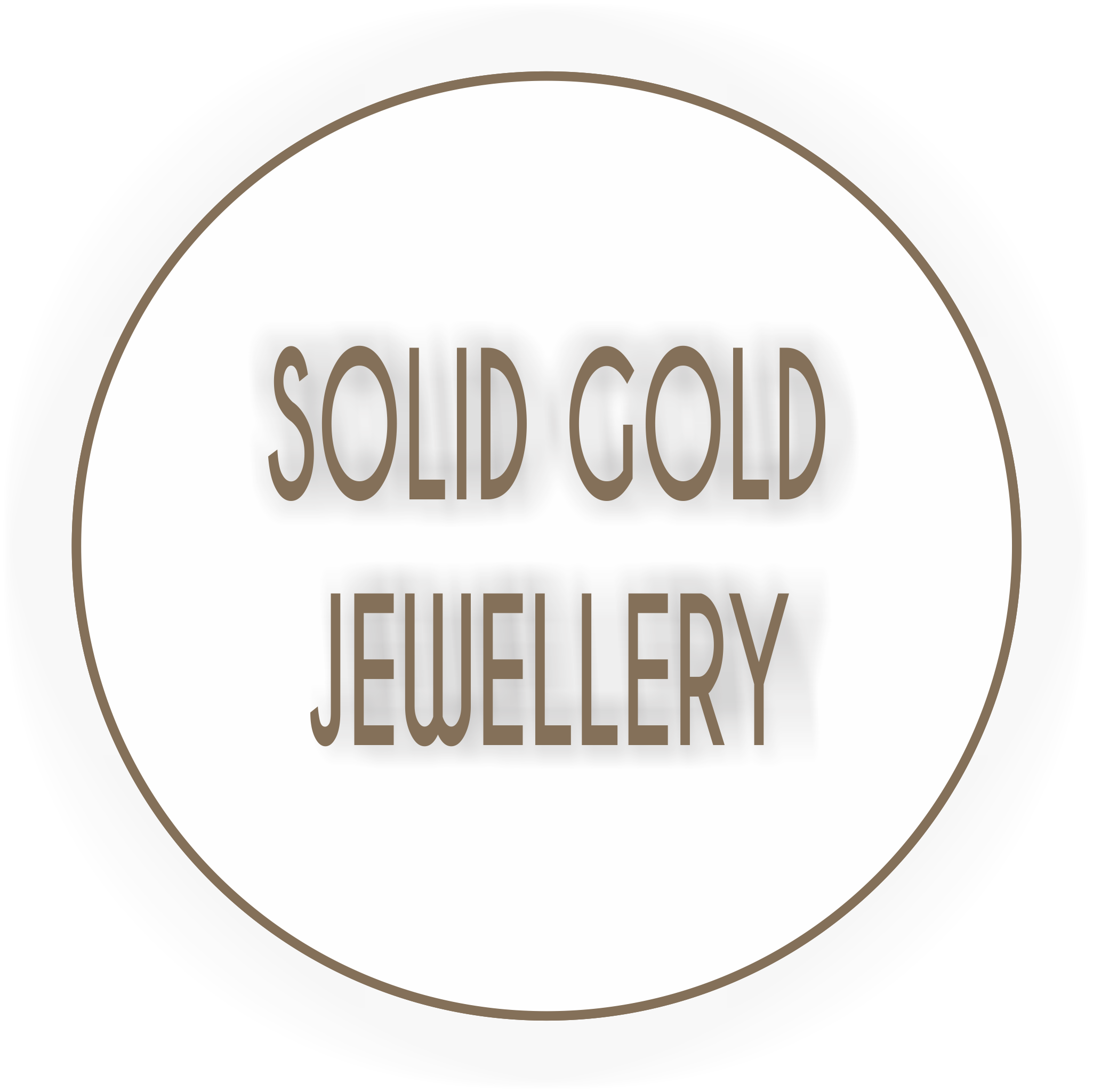 SOLID GOLD JEWELLERY