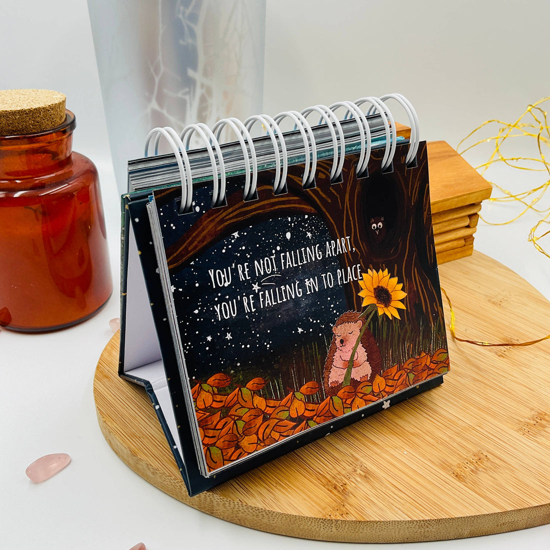 FOX UNDER THE MOON DESK CALENDARS