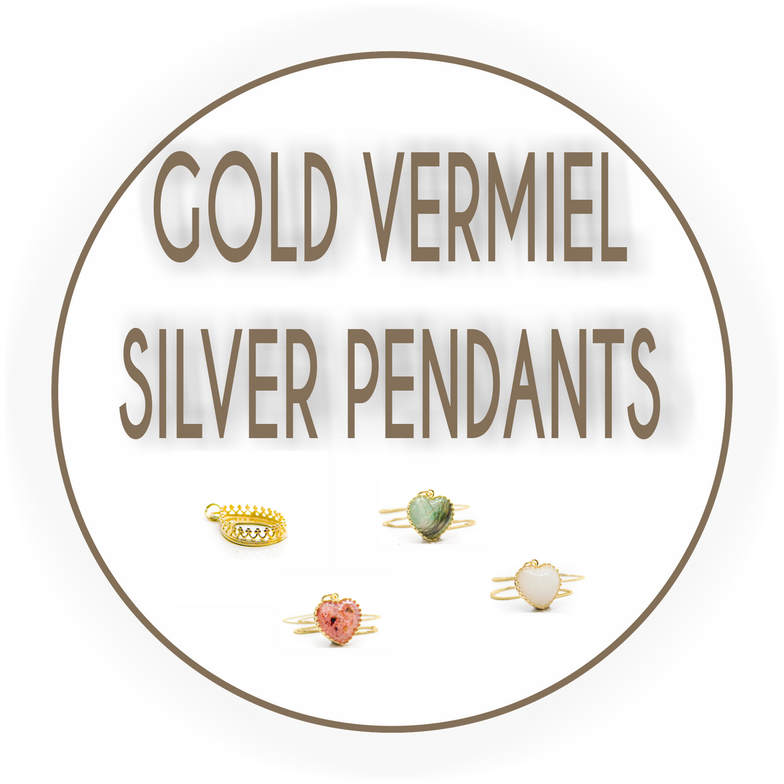 Gold Vermeil Pendants