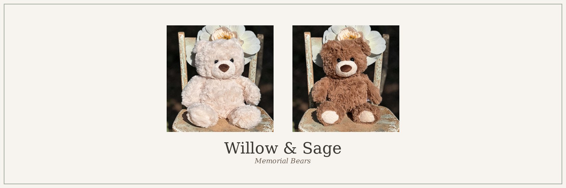 Willow & Sage Memorial Bears