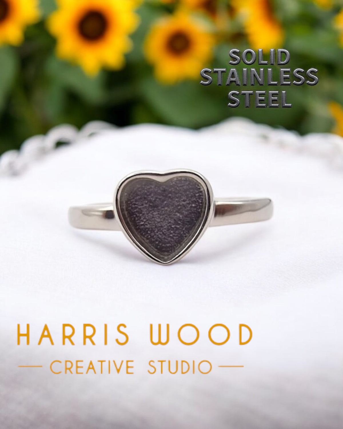 💙 My Heart Ring - Stainless Steel