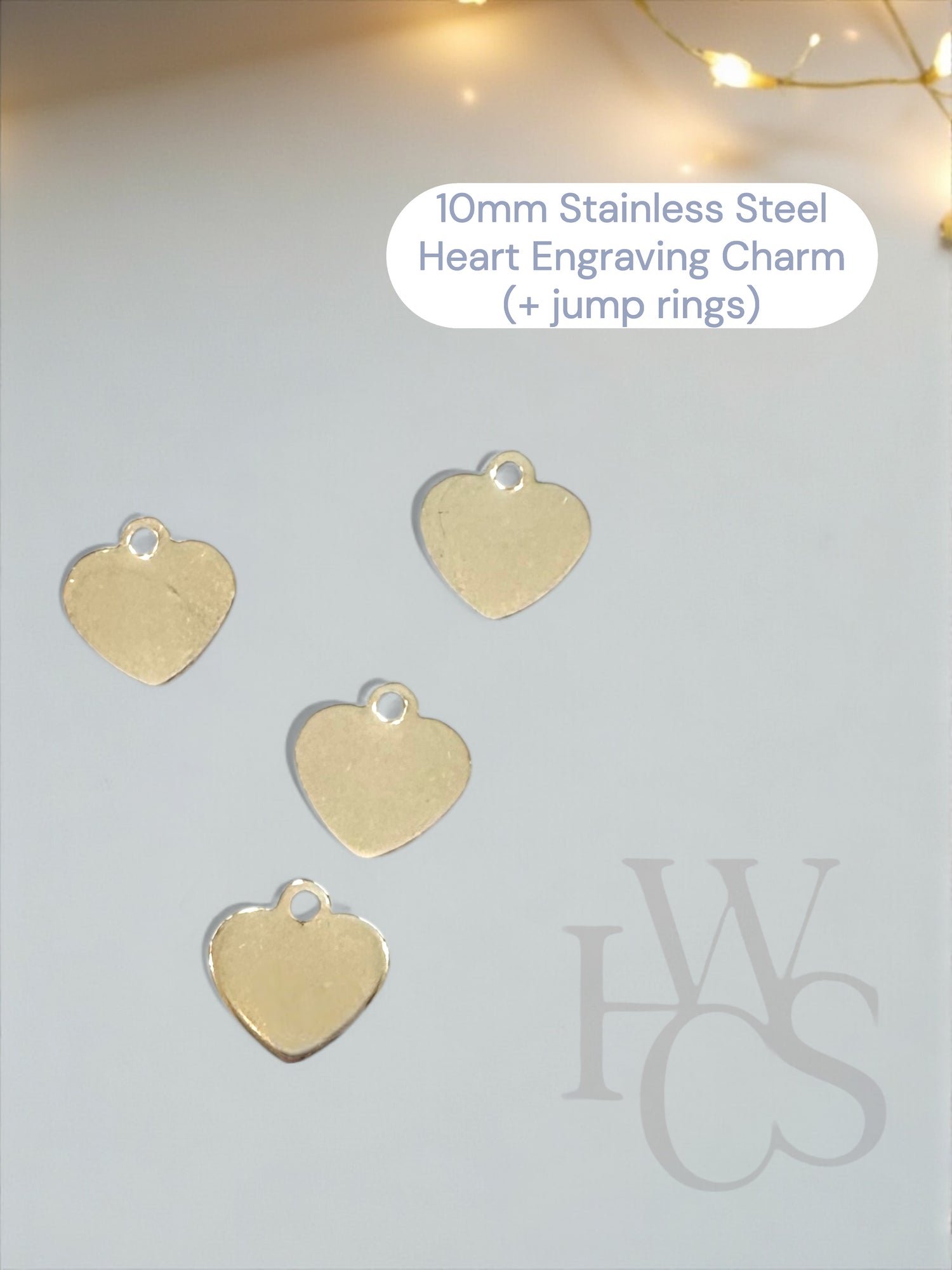 Optional Stainless Steel Charms