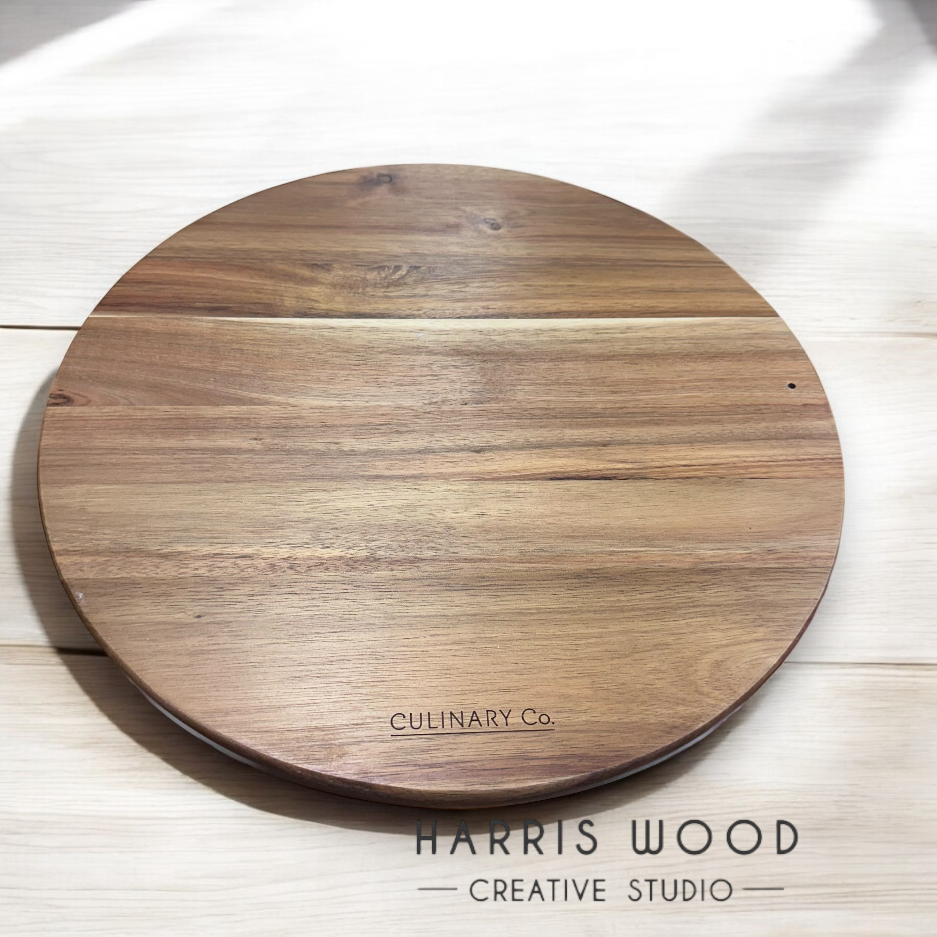 Gorgeous Lazy Susan Acacia Board