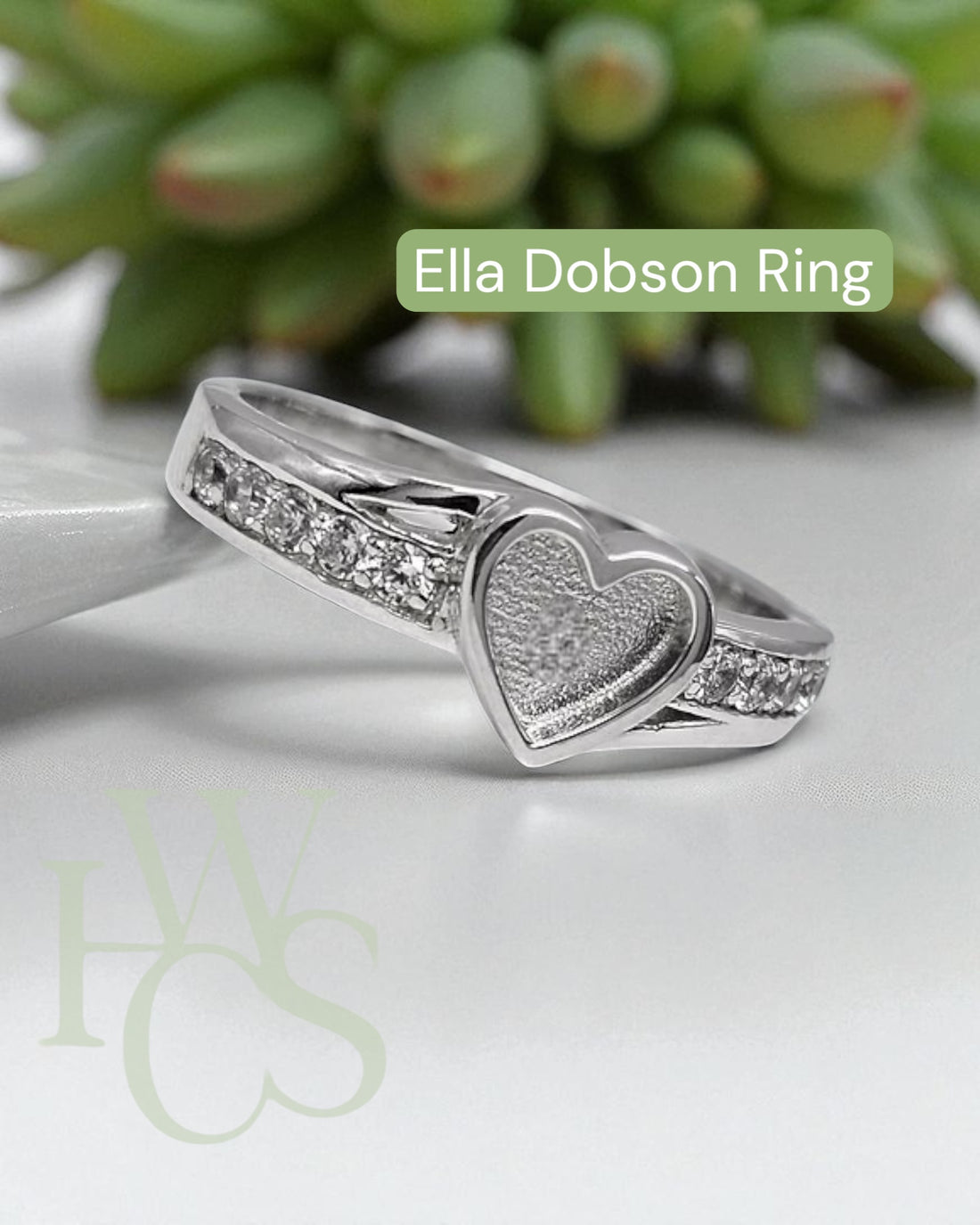 Ella Dobson CZ Ring - SOLID SILVER