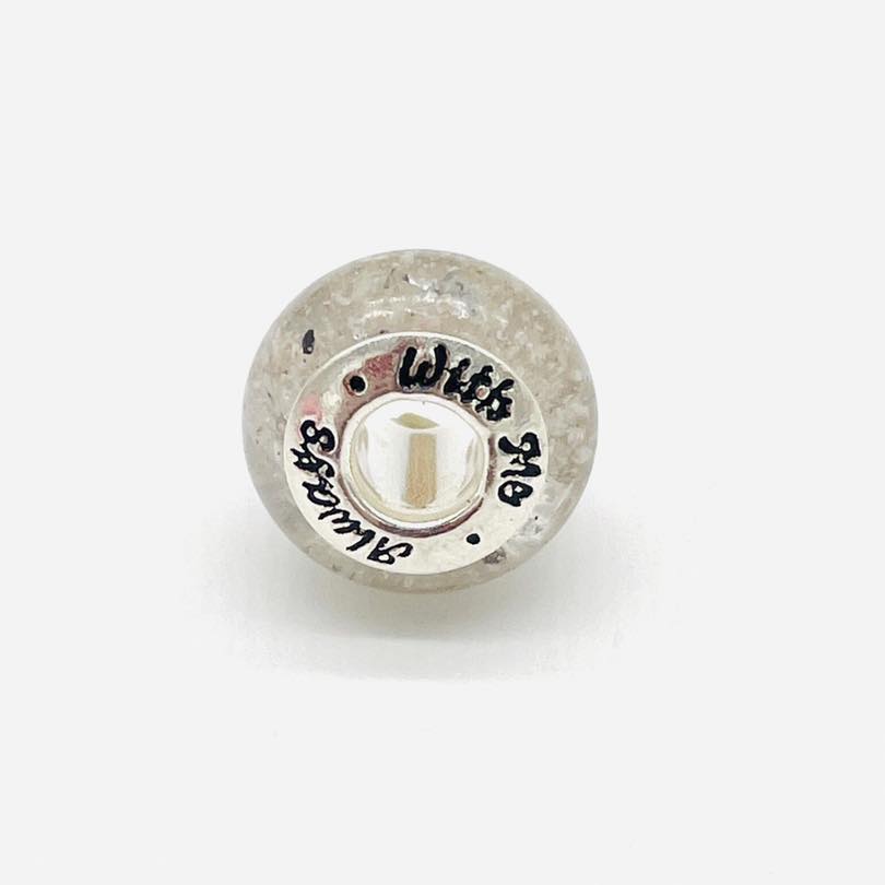 🍀 CHARM BEADS - ALWAYS WITH ME (pre-engraved)