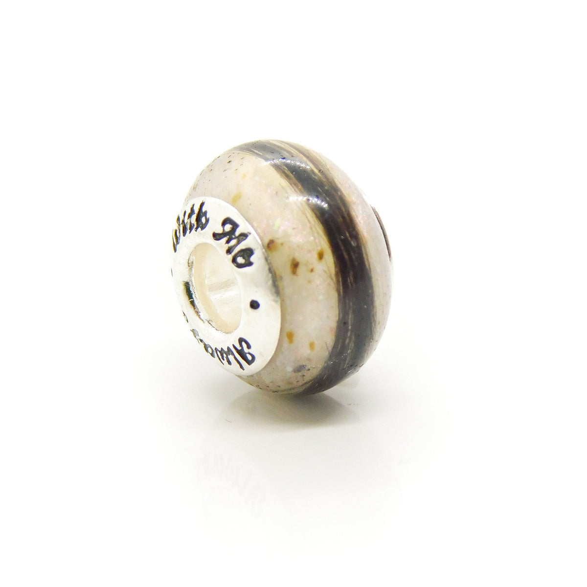 🍀 CHARM BEADS - ALWAYS WITH ME (pre-engraved)