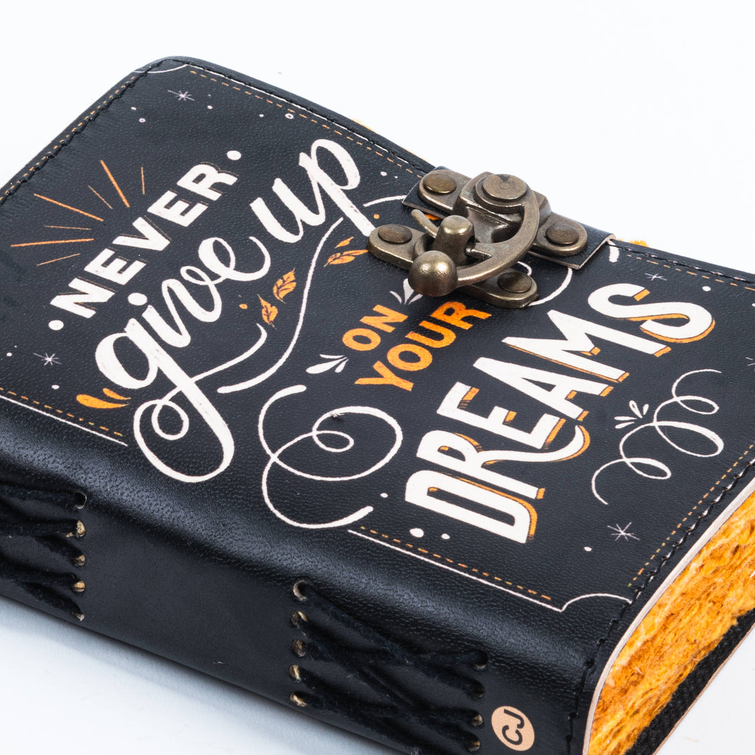 Leather Journal With Quotes