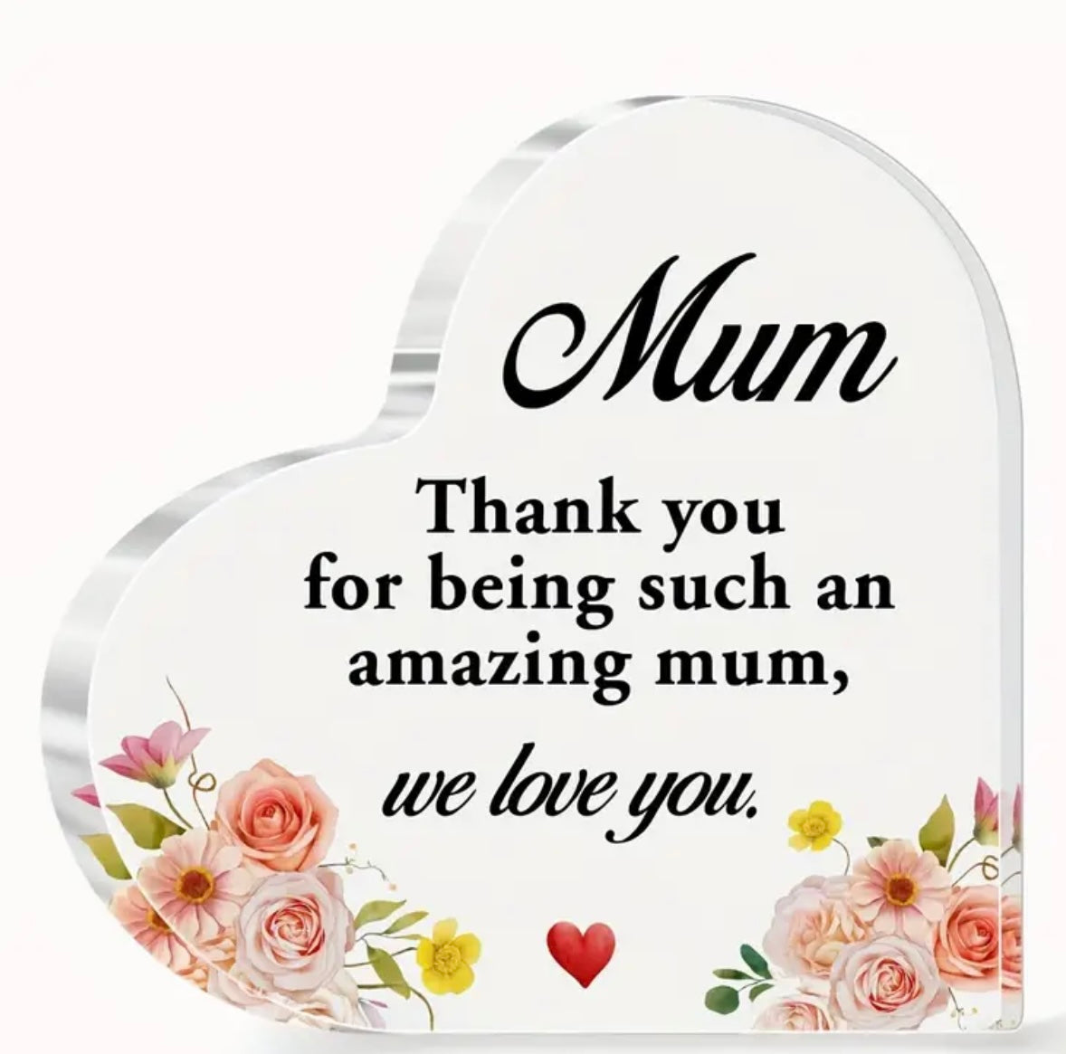 “Mum” acrylic plaques - 2 styles