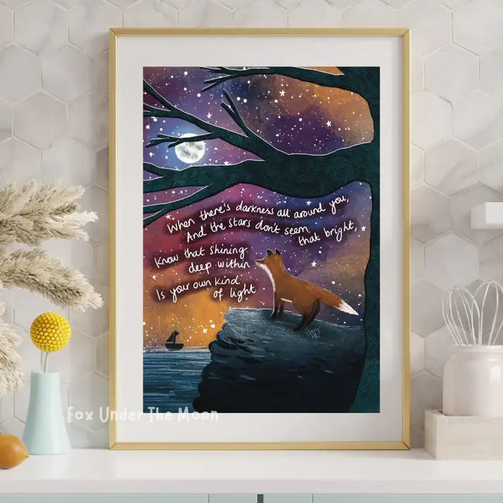 Your Own Light - A4 Art Print