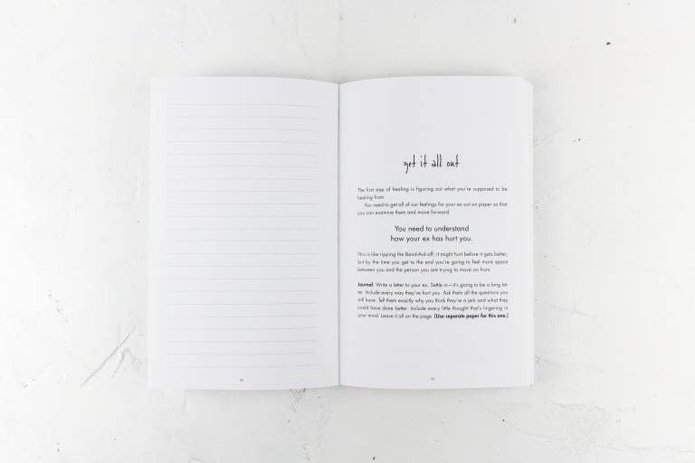 Your Heart Will Heal - A Gentle Guided Journal For Getting Over Someone