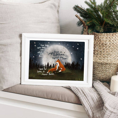 A Lifetime - A4 Art Print