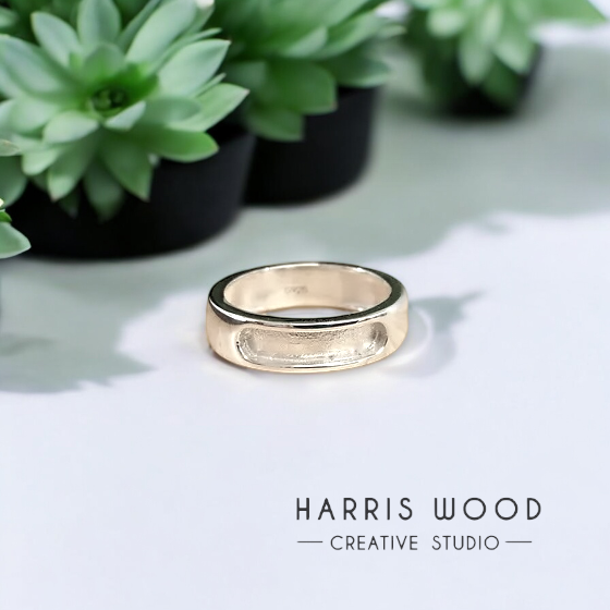 Ellis Channel Ring SOLID SILVER