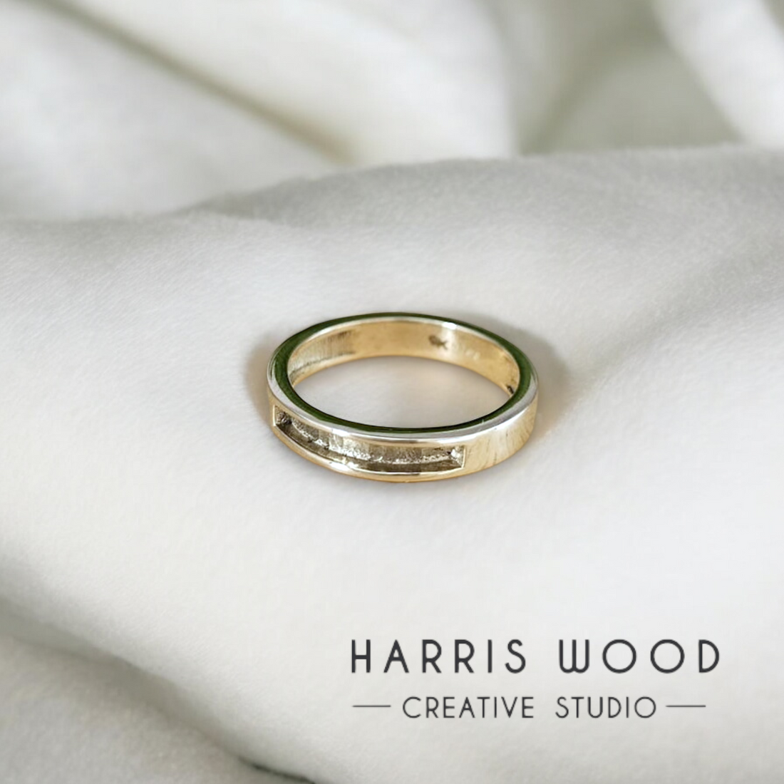 Arbor Channel Ring - SOLID SILVER