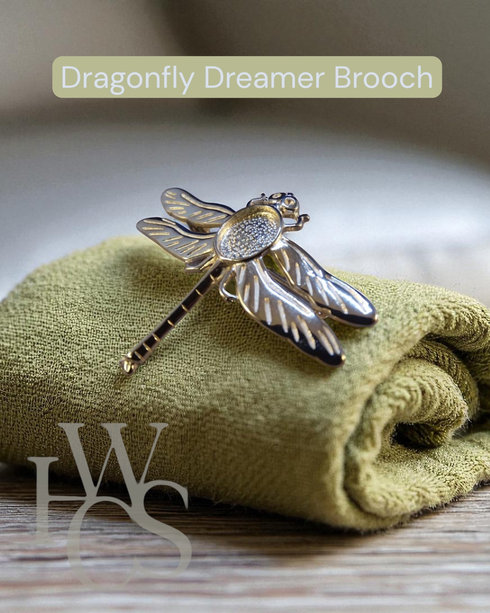 Dragonfly Dreamer Brooch