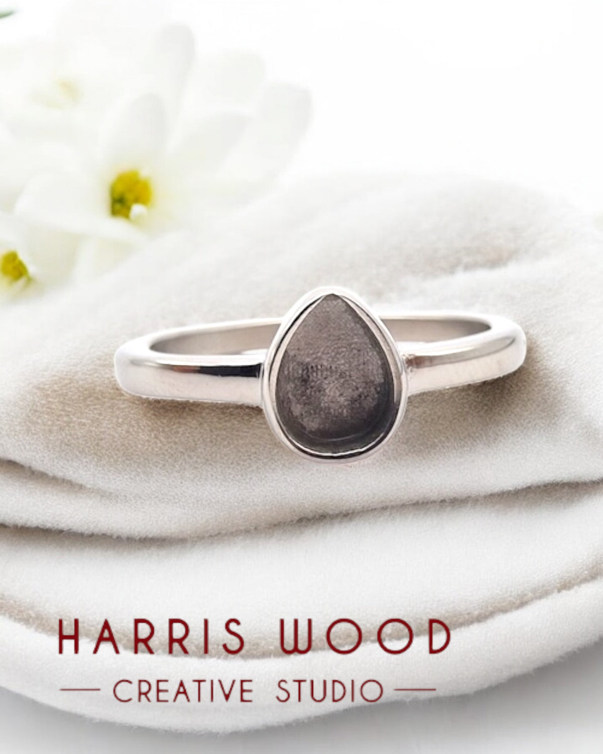 💙 My Teardrop Ring - Stainless Steel