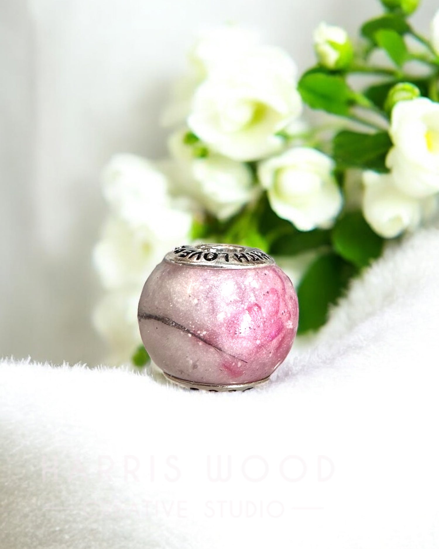 CHARM BEADS - BREASTFED WITH LOVE (pre-engraved)