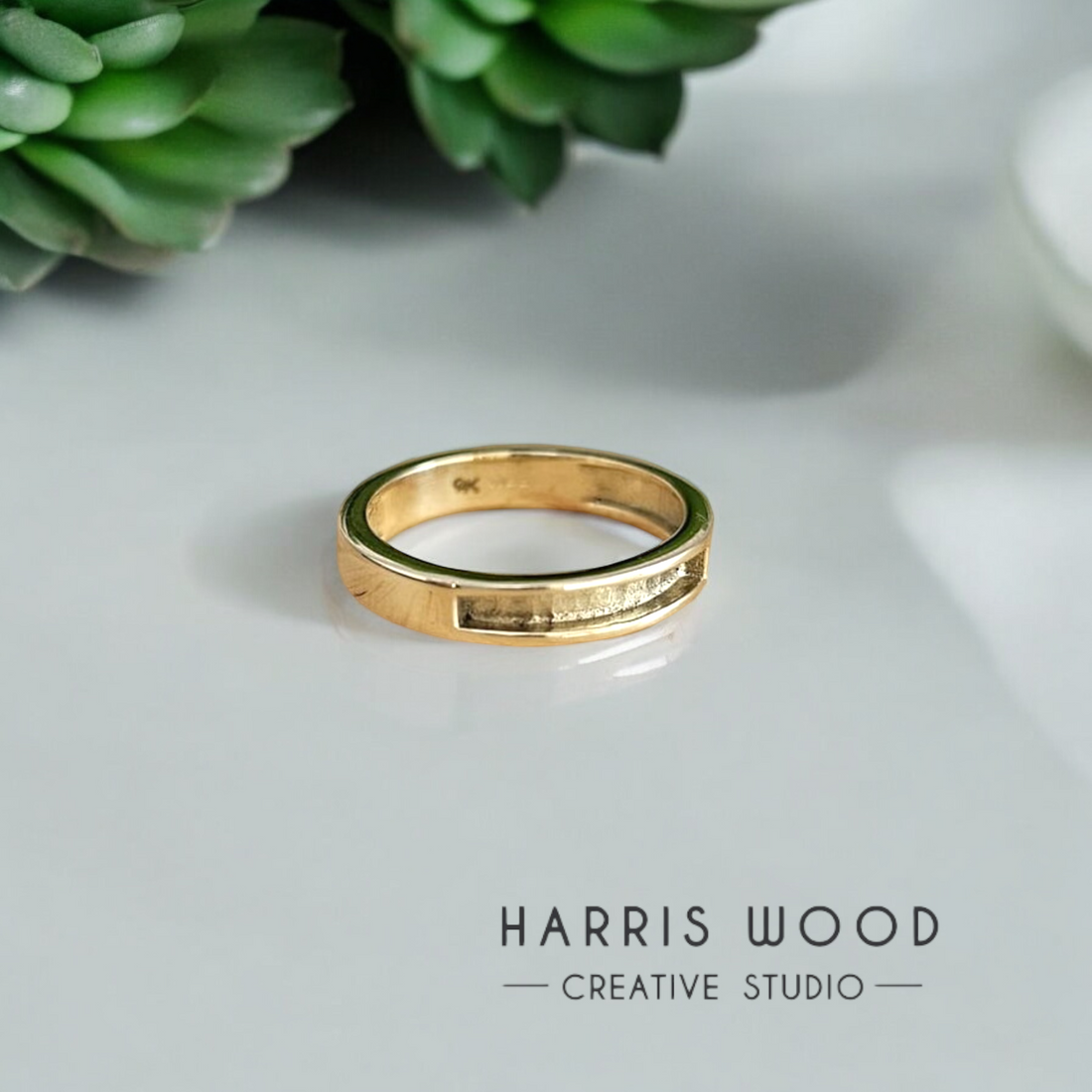 Arbor Channel Ring - SOLID SILVER