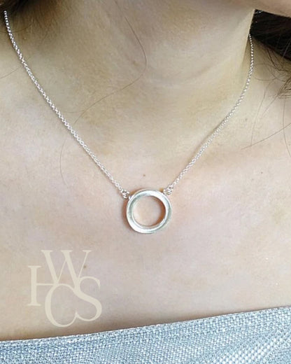 Full Circle Pendant &amp; Chain