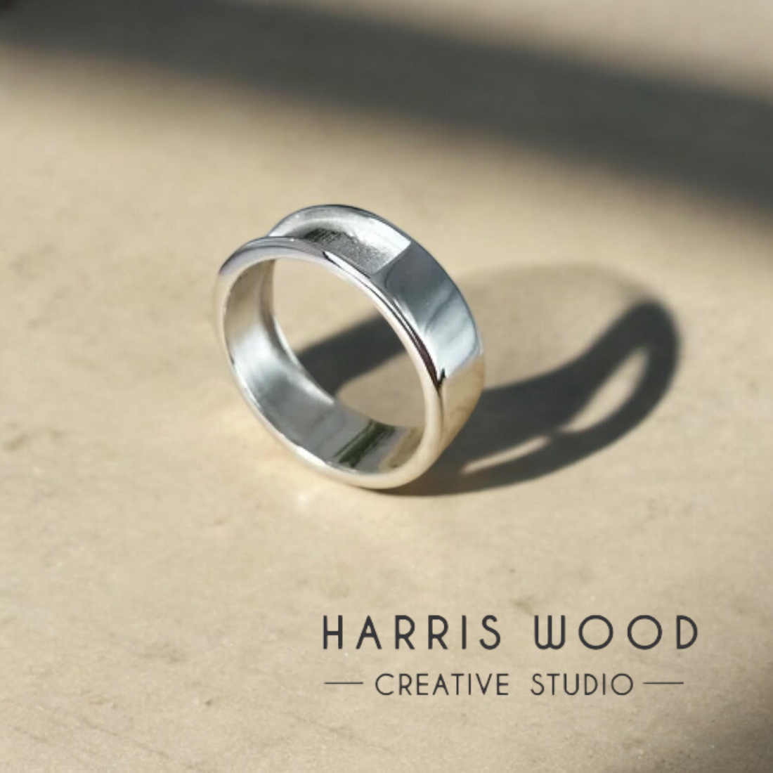 Ridley Channel Ring SOLID SILVER