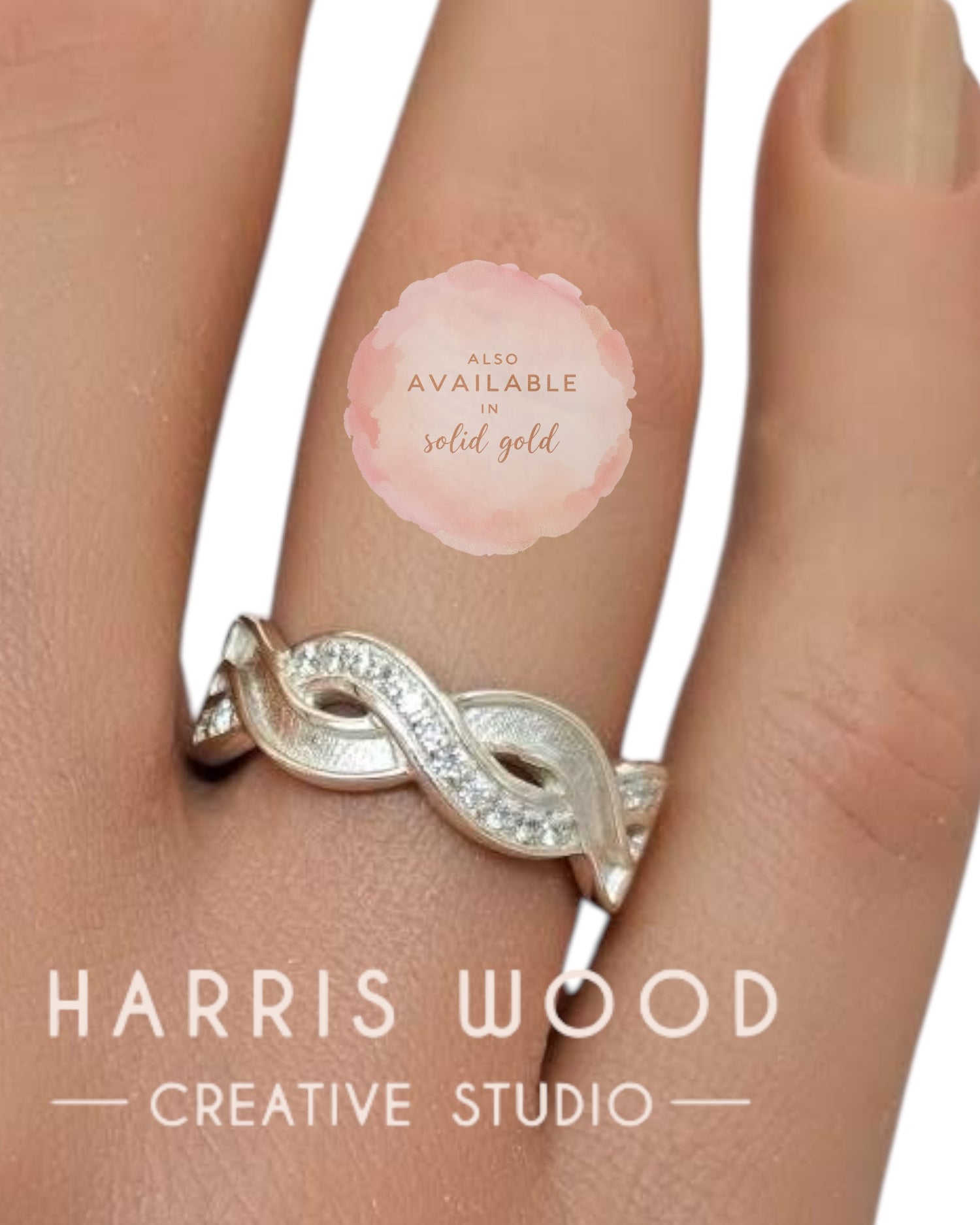 Coraline CZ Ring SOLID SILVER