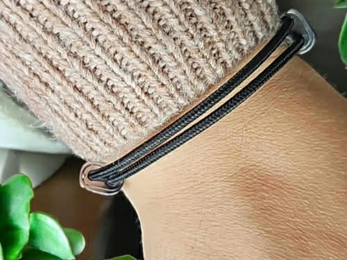 💙Stainless Steel &amp; Cord Memorial Bracelet  - ON SALE!