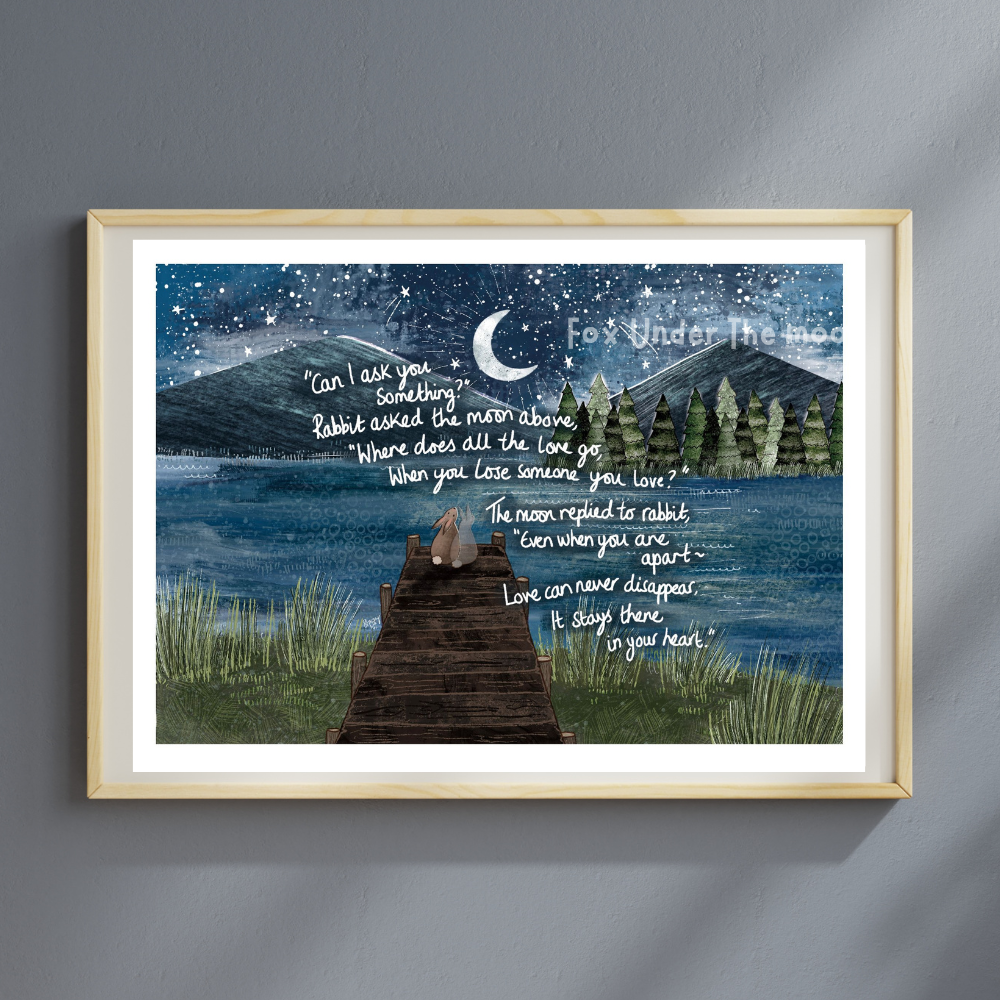 Apart - A4 Art Print