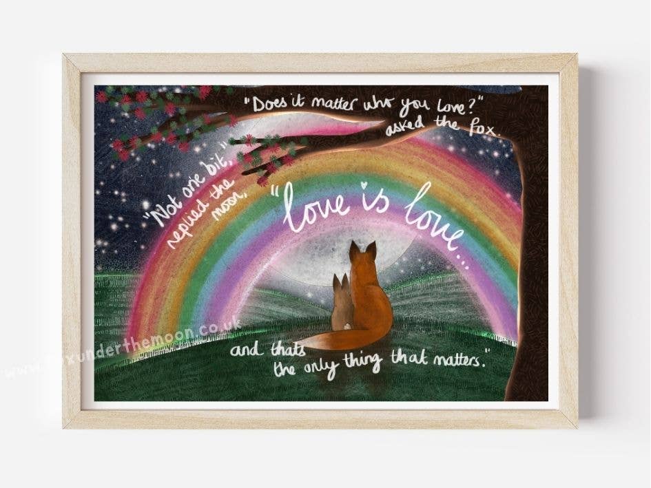 Love is Love - A4 Art Print