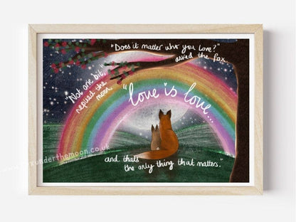 Love is Love - A4 Art Print