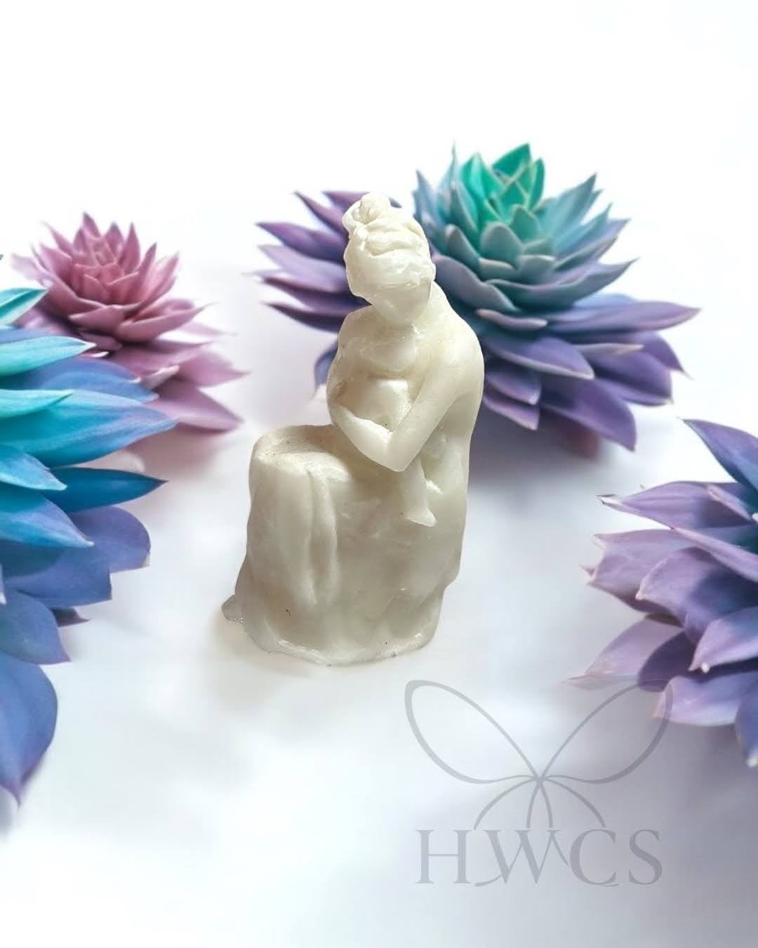 Breastmilk Resin Mother &amp; Child Statue