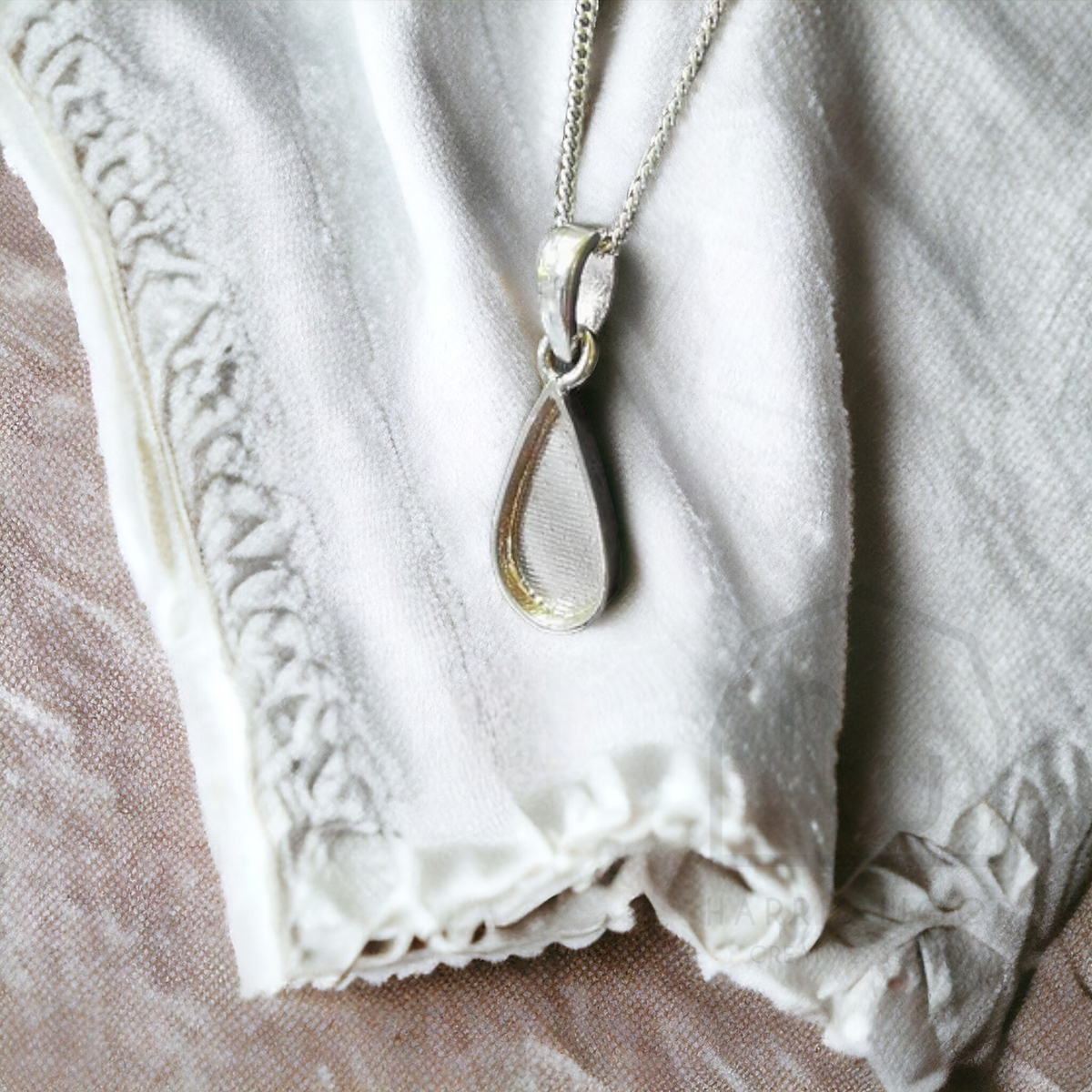 🌿TEARDROP PENDANT SMALL (ORIGINAL) - SOLID 925 SILVER