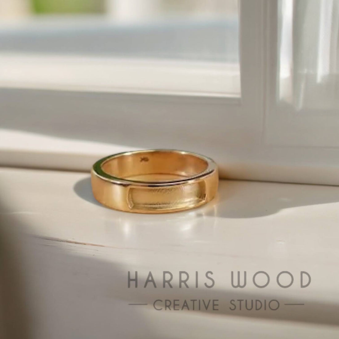 Ridley Channel Ring - Solid GOLD