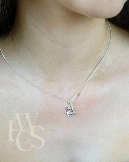 Lace Flower Pendant