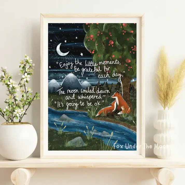 Grateful - A4 Art Print