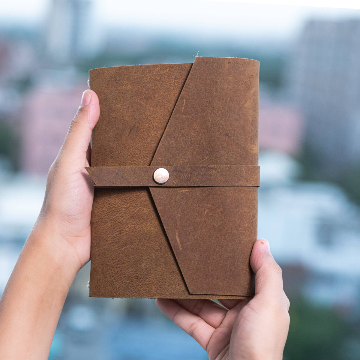 Leather Journal with Unruled or Ruled pages