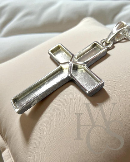 Tied Cross Pendant